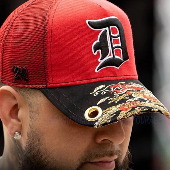 Red Monkey Year Of The Dragon RM1505 New Limited Edition Unisex Trucker Hat Cap - Picture 12 of 15